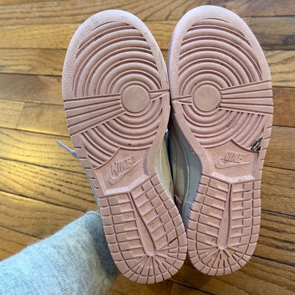 Nike Pink and White Dunks - Picture 4 of 7